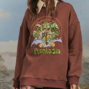 House of sunny plantasia crewneck